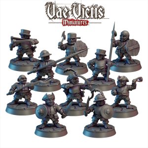 Bande de guerre halfelins (prebuilt)