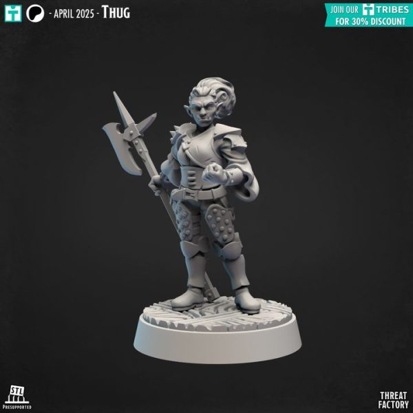 Malfrat A - Femme (demi-orc)