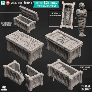 Pack de sarcophages