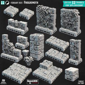 Décors modulaire en ruine (OpenLock) - PART 1