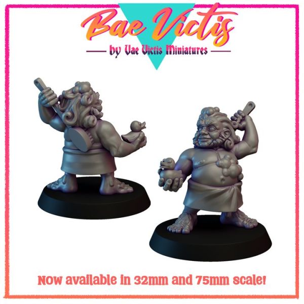 Bae Victis : Bathing Halfling 32MM