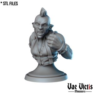 Buste d'orc