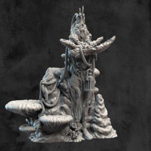 1 statue de la déesse des Kuo-toa