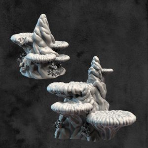 Décors stalagmite & champignons