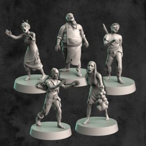 5 zombies du marais