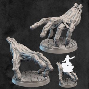 Main de Bigby mort vivante