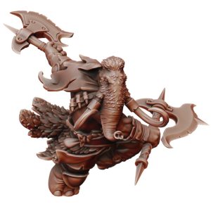 Barbares du peuple éléphant