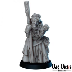 Baba Yaga (2 figurines)