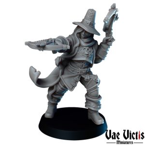 La chasseuse de sorcières (2 figurines)