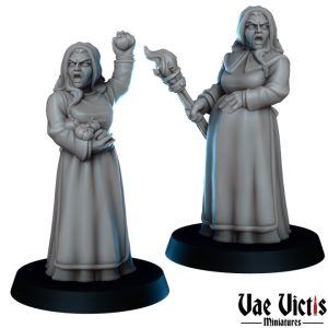 Les habitants en colère