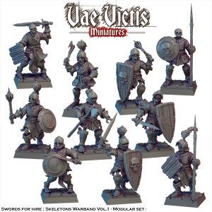 Épées à louer (modulaire) : Bande de guerre de Squelettes Vol.1