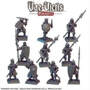 Épées à louer (modulaire) : Bande de guerre de Squelettes Vol.2