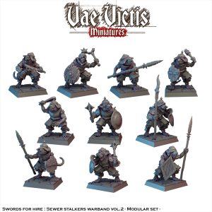 Épées à louer (modulaire) : Bande de guerre Ratfolk vol.4