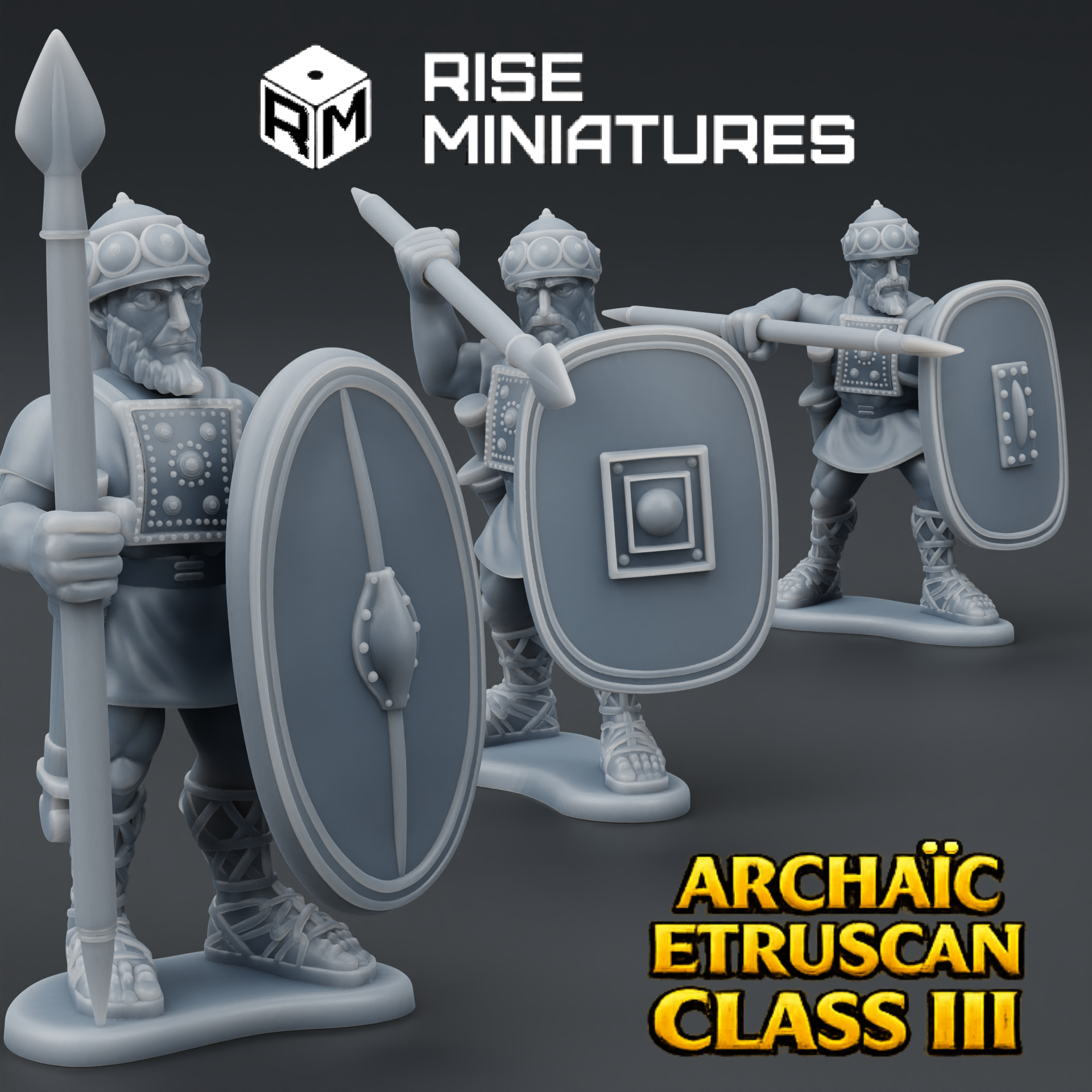 Rise Miniatures - Rise of Ancient Wars - Pack Etrusque Ancien - Classe 3