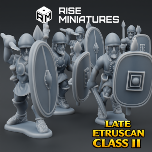 Rise Miniatures - Rise of Ancient Wars - Pack Etrusque Tardif - Classe 2