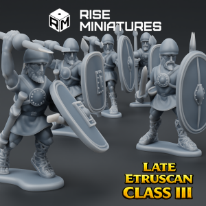 Rise Miniatures - Rise of Ancient Wars - Pack Etrusque Tardif - Classe 3