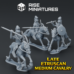 Rise Miniatures - Rise of Ancient Wars - Pack Etrusque Tardif - Cavalerie
