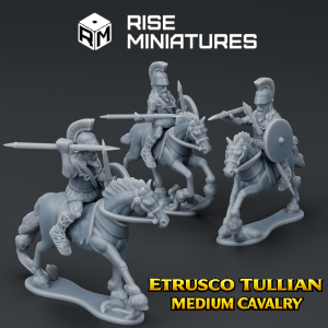 Rise Miniatures - Rise of Ancient Wars - Pack Etrusque Ancient - Cavalerie