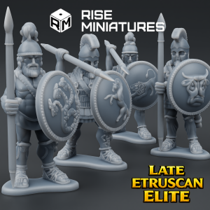 Rise Miniatures - Rise of Ancient Wars - Pack Etrusque Tardif - ELITE