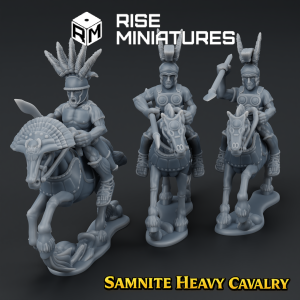 Rise Miniatures - Rise of Ancient Wars - Pack Samnite - Cavalerie Lourde