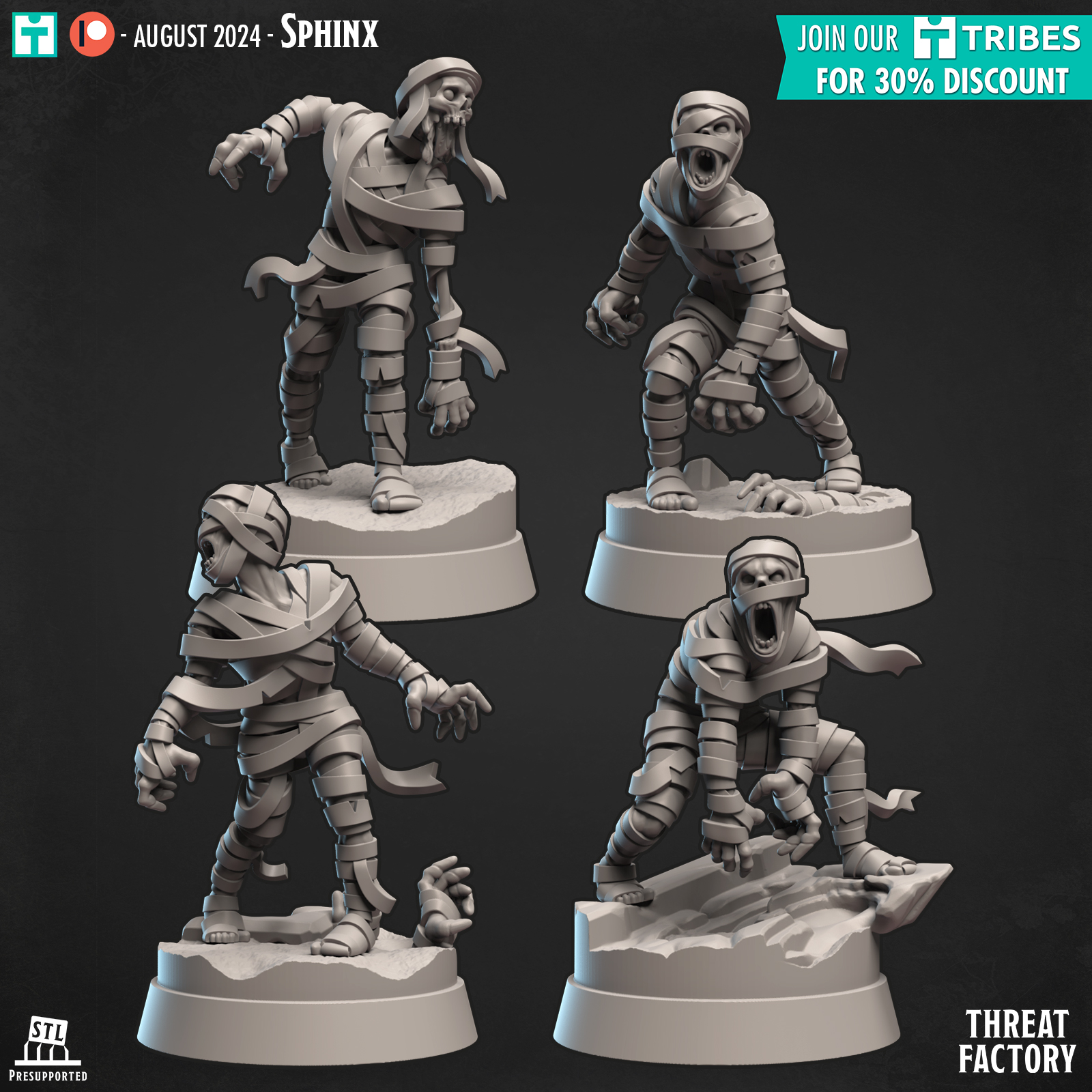 Lot de 4 mommies – Image 2