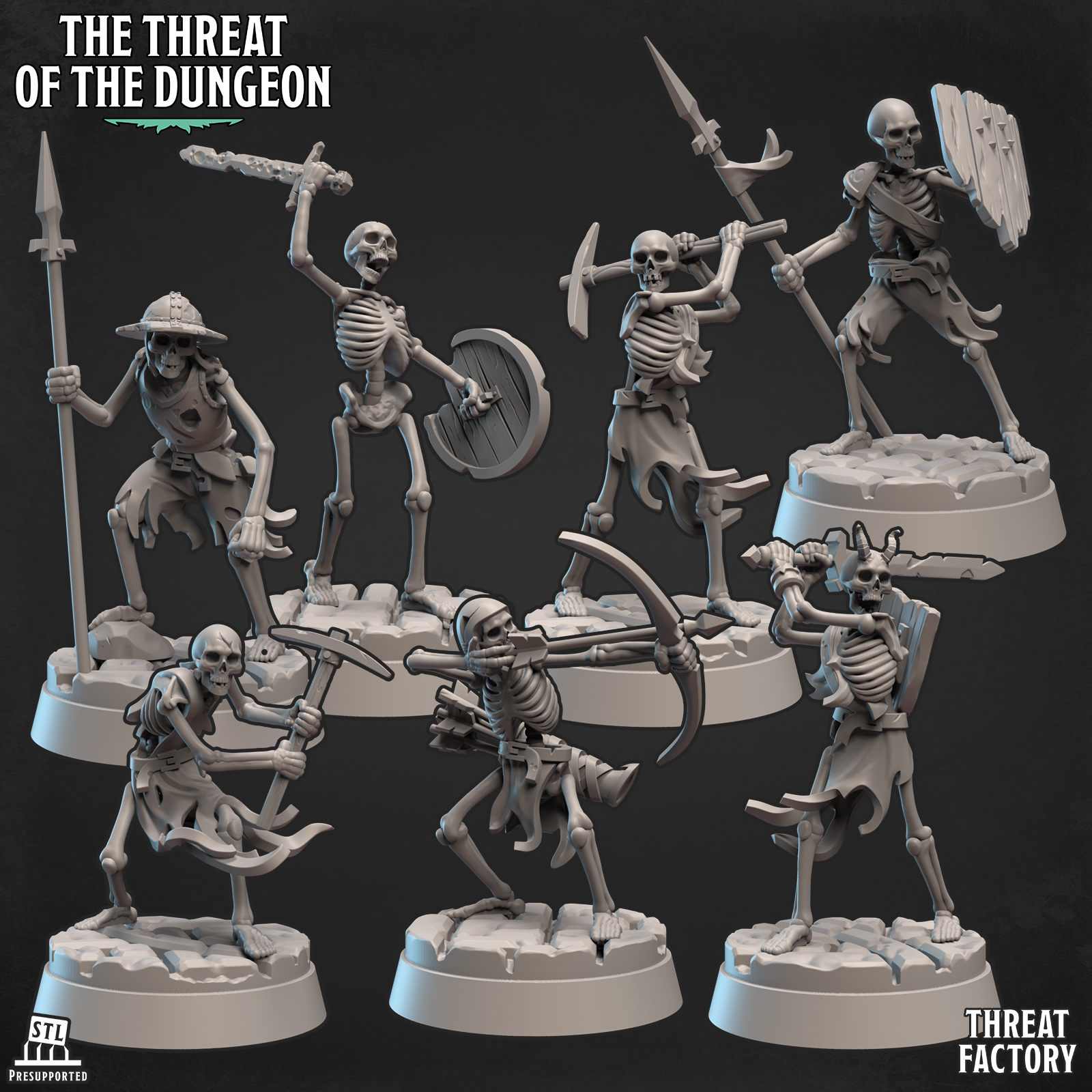 Lot de 7 squelettes – Image 2